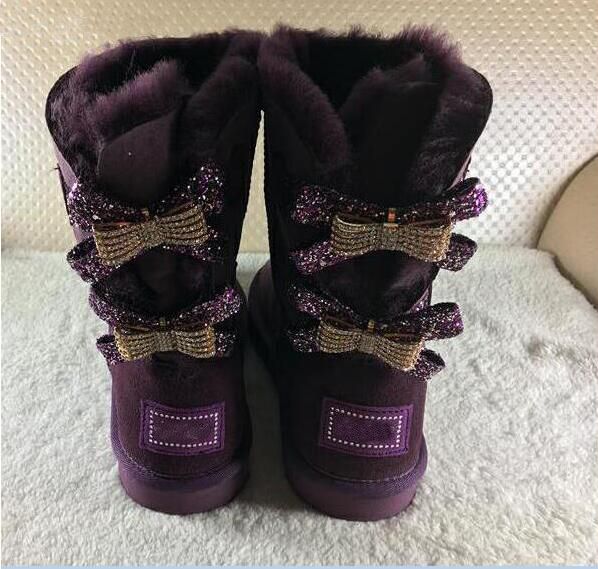 purple 2 bows