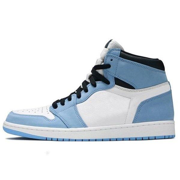 1S White University Blue Black