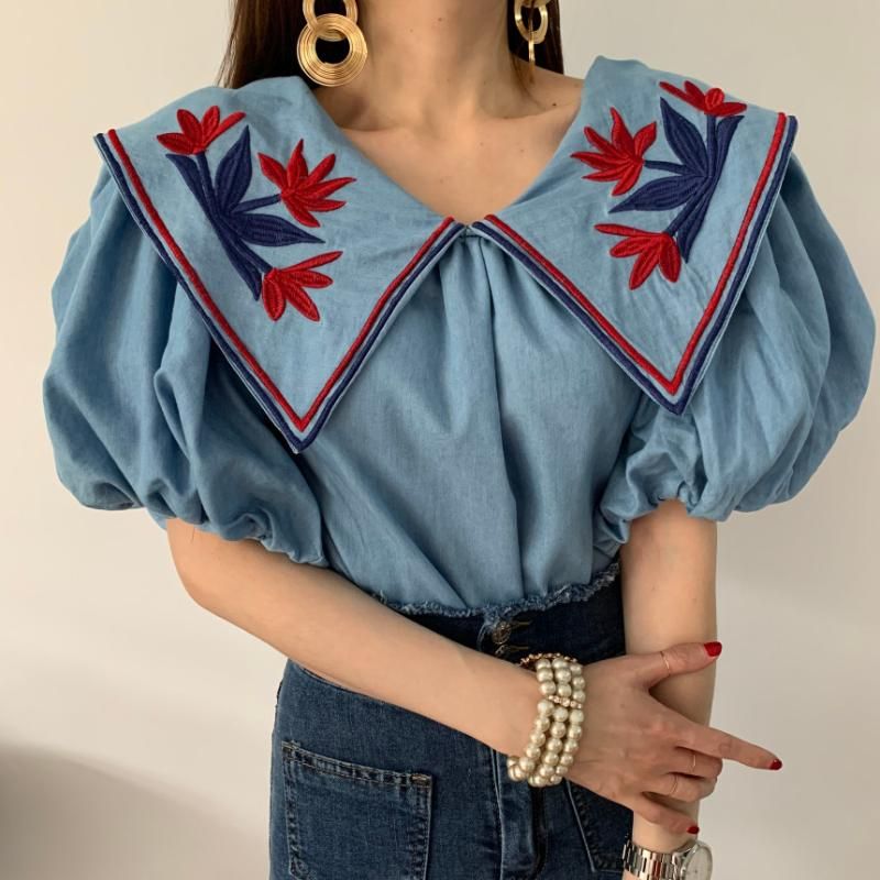 Jean shirt de Camisas para Mujer | FASHIOLA.es