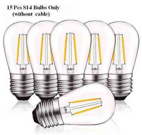 15 Led Bulbs-Ac220v Eu Plug