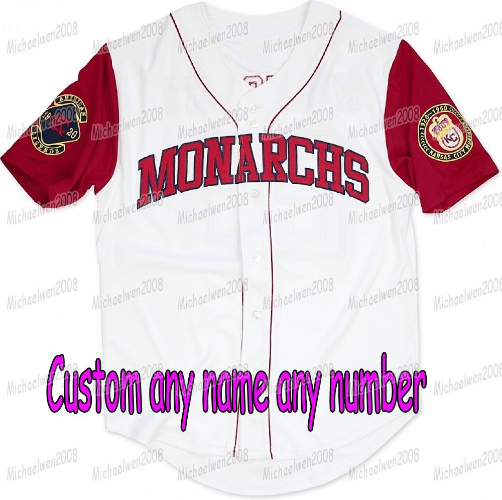 Kansas City Monarchs Jersey Throwback 5 Jackie Robinson Negro League