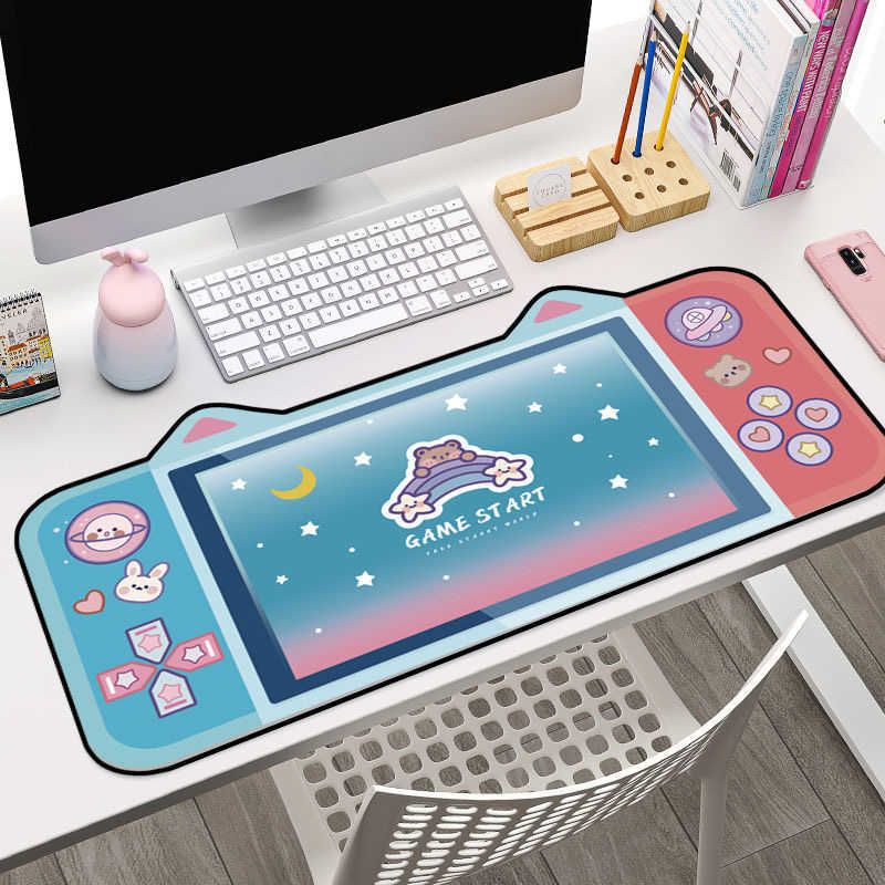 Nuevo dibujos animados lindo gato oreja computadora teclado alfombrilla de ratón juego de mesa mesa de Nuevo dibujos animados lindo gato oreja computadora teclado alfombrilla de ratón juego de mesa mesa de
