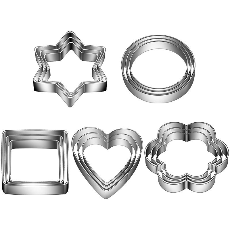 Baking Metal Aluminum Sugar Cake Biscuit Cookie Cutter Decor Mould DIY Tool F2 