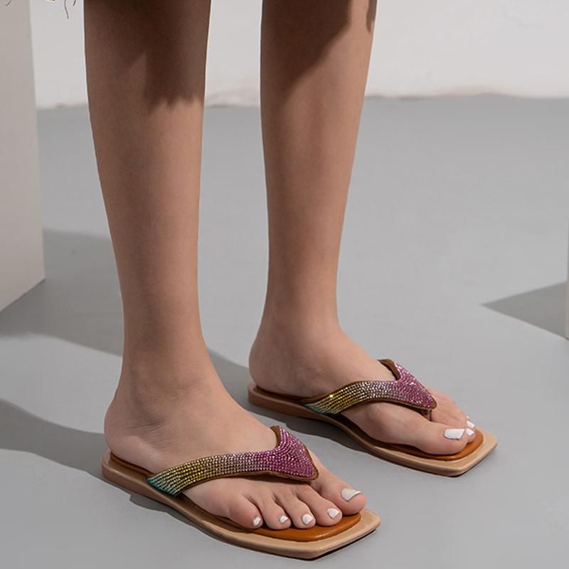 rhinestone slippers 2022