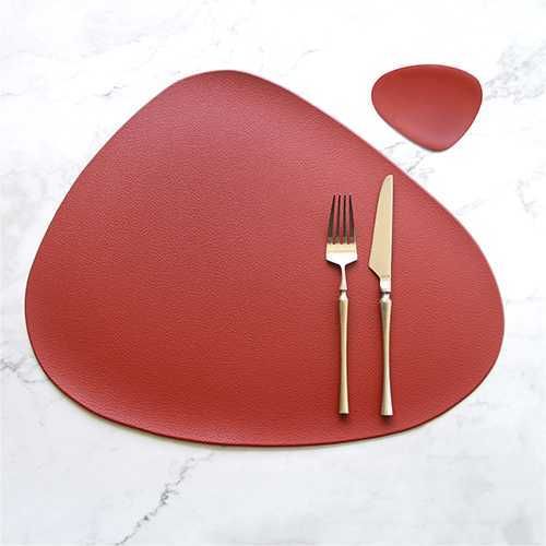 Red with Coaster-Set of 2