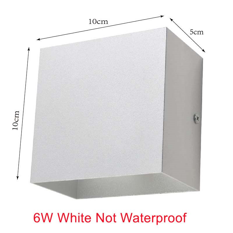 6W White-NO Waterproof