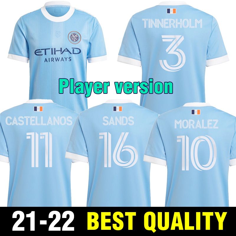 2021 2021 2022 Player Version York New City MLS Soccer Jersey Football Shirts 21 22 Home Pirlo 