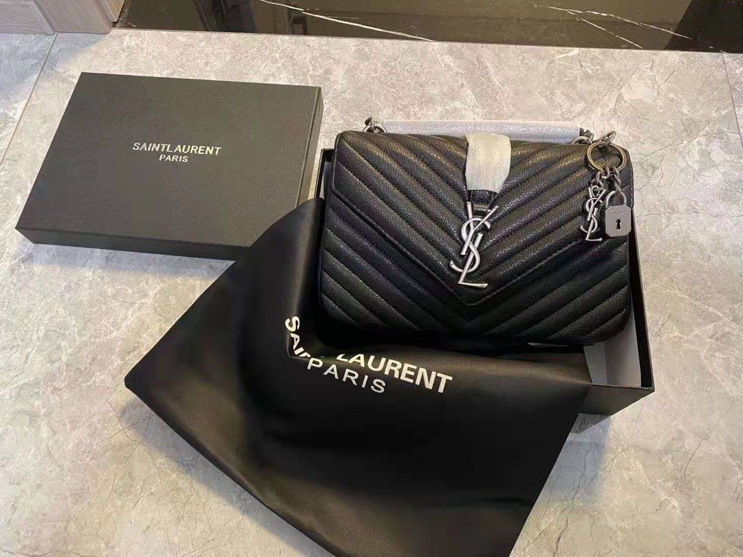 how do you know if a ysl bolsa is real