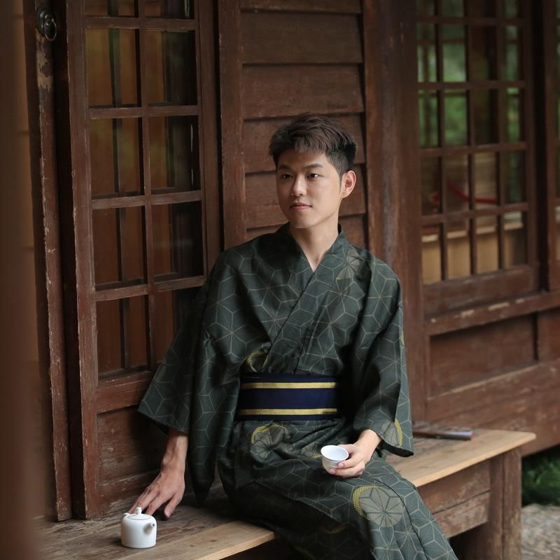 Acquistare Abbigliamento Etnico Kimono Giapponese Abito Costume Da Uomo  Tradizionale Samurai Vestito Maschile Accappatoio Formale Set Cosplay  Yukata Economico | Consegna Veloce E Qualità | DHgate Italy