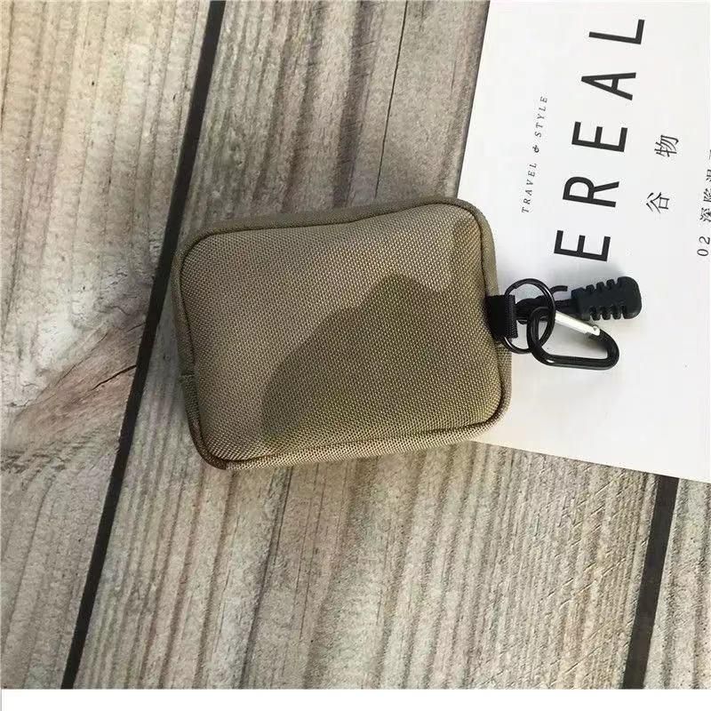 Cartera de con cremallera cortas juveniles Mini Unisex Bolso Tendencia Certificado