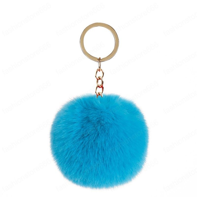 Fluffy Faux Rabbit Fur Ball Keychain In Soft Pompom Fluffy Pom Pom Keyring  For Womens Bags And Jewelry Gifts From Fashionstore666, $0.67