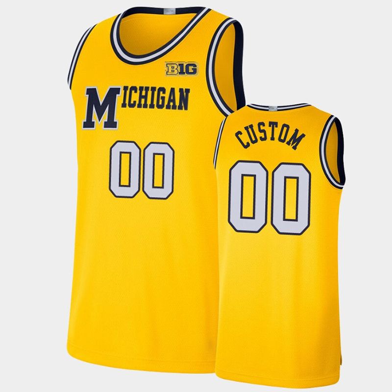 Michigan Wolverines Amarelo Jersey