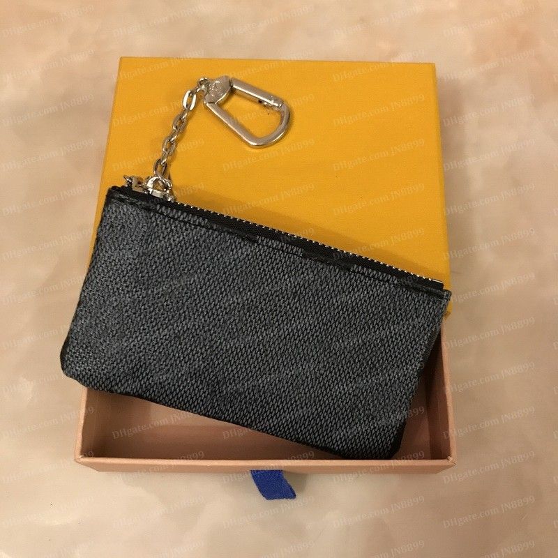 Coin Purse Black Grid L5