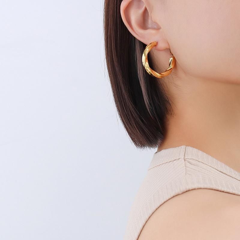 pendientes de oro 3cm