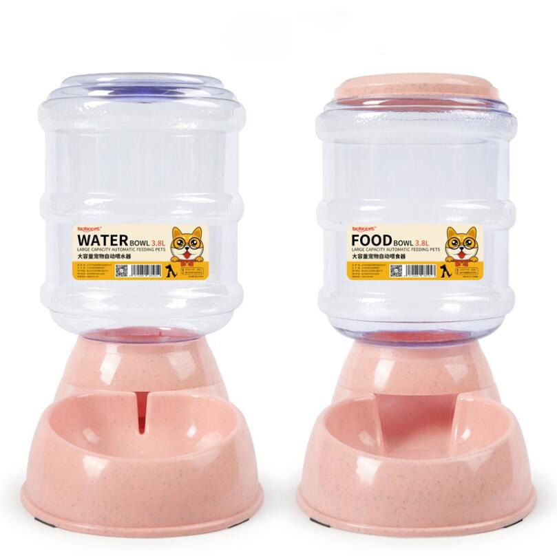 Pink: Drinker Feeder-Set