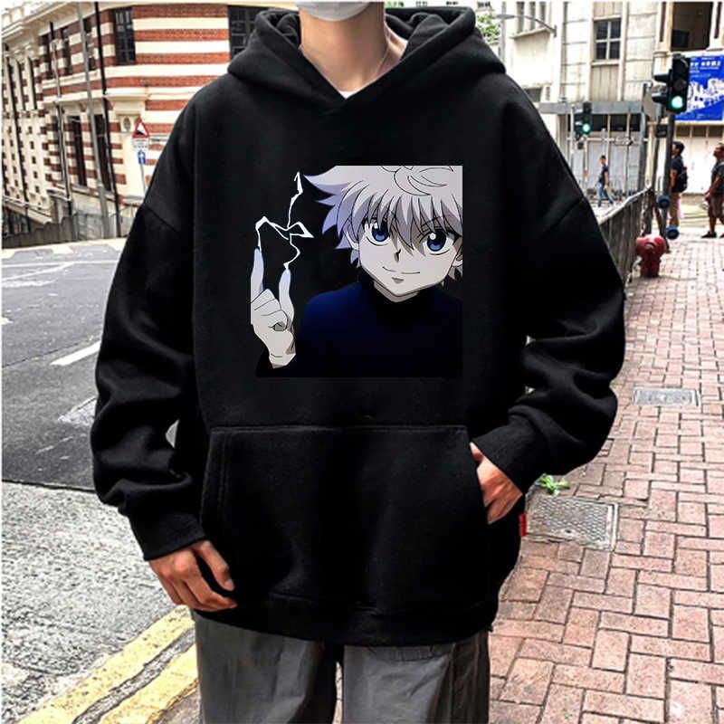 Anime Japonés Divertido Killua Ojos Killua Hxh Sudadera Con Capucha Estilo  De Hunter X Hunter Sudaderas Streetwear Para Sudaderas Con Capucha De  Invierno De Los Hombres comprar en línea / Ropa Para