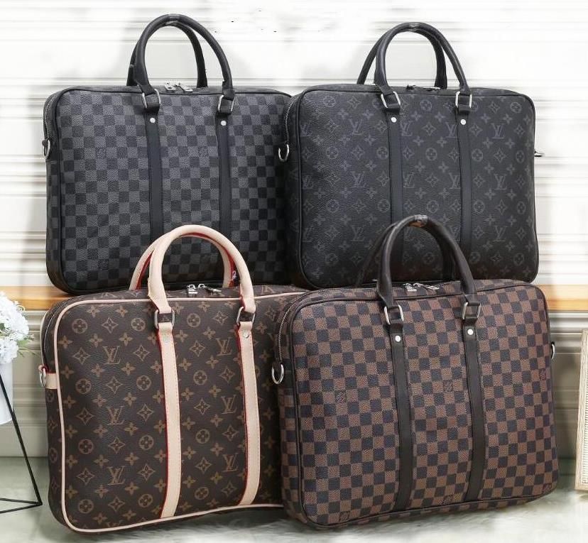 Compra A 89 GG LV Louis  Vitton YSL  Vutton Maletín De La Bolsa De La  Computadora Portátil Hombres AktentaSche Mens Computer School Hombros  Bolsos Hombre Diseñador Bolso Barato | Entrega