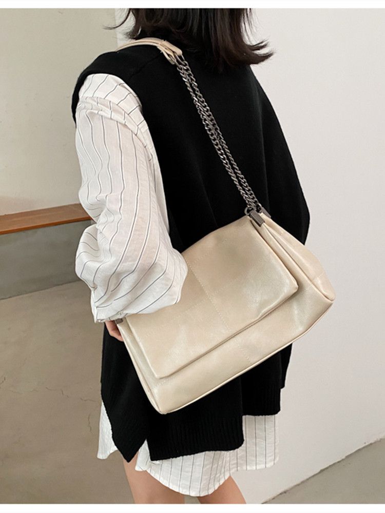 round leather handbolsa