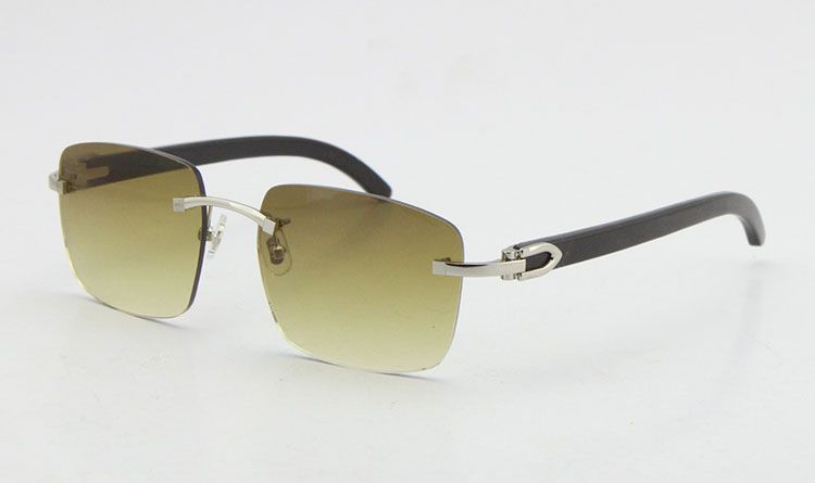 Black Buffalo Silver Brown Lens