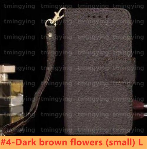 #4-Dark brown flowers (small) L