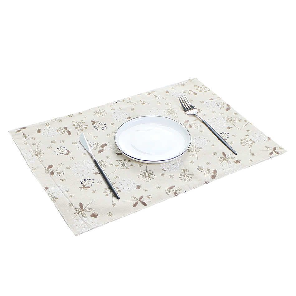 Placemat de pano J-1 PC-retangular