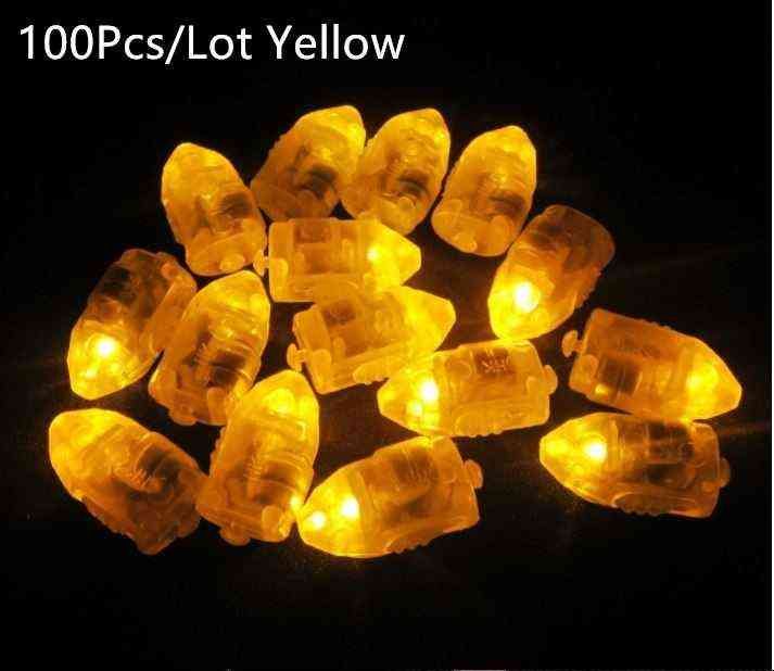 100pcs Yellow