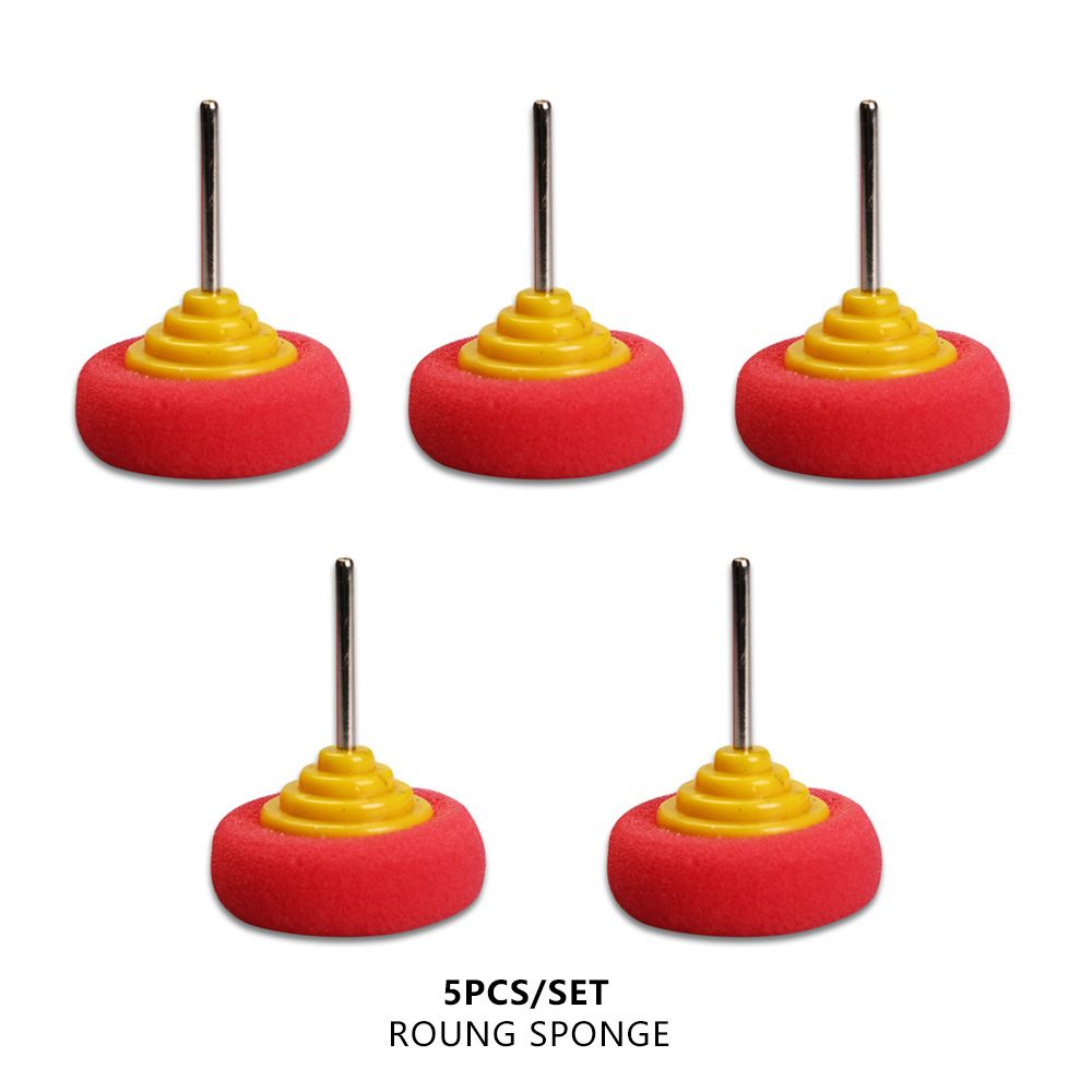 5 RED ROUNGSPONGE.
