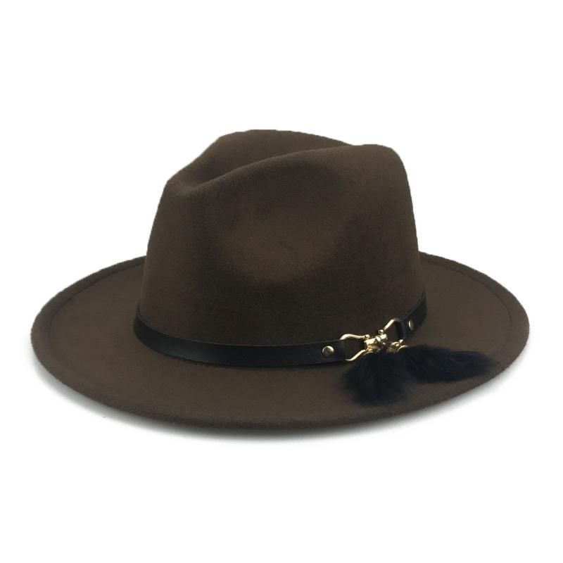 Coffee Trilby Cap