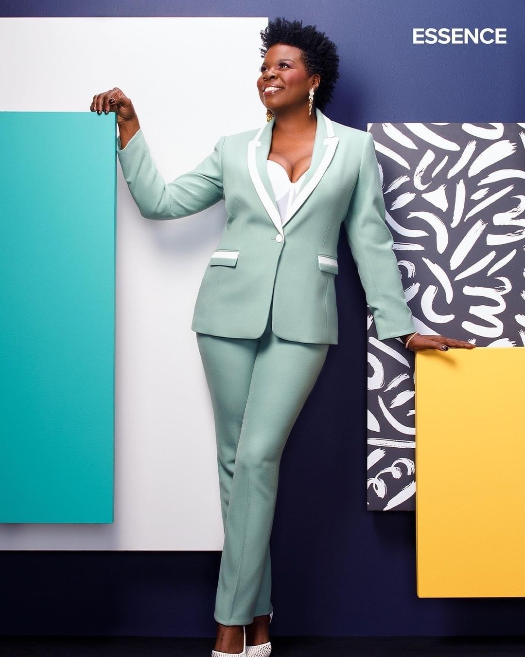 Summer Mint Green Women Suits Plus Size 
