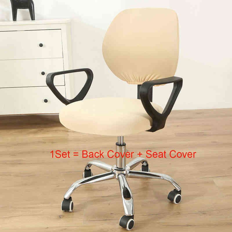 Beige stoel Cover5-only Chair Cover