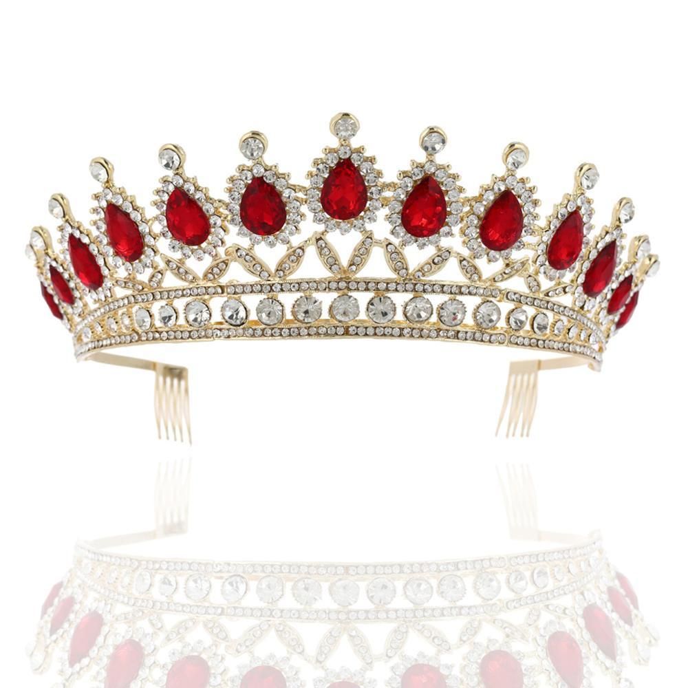 1pcs couronne rouge