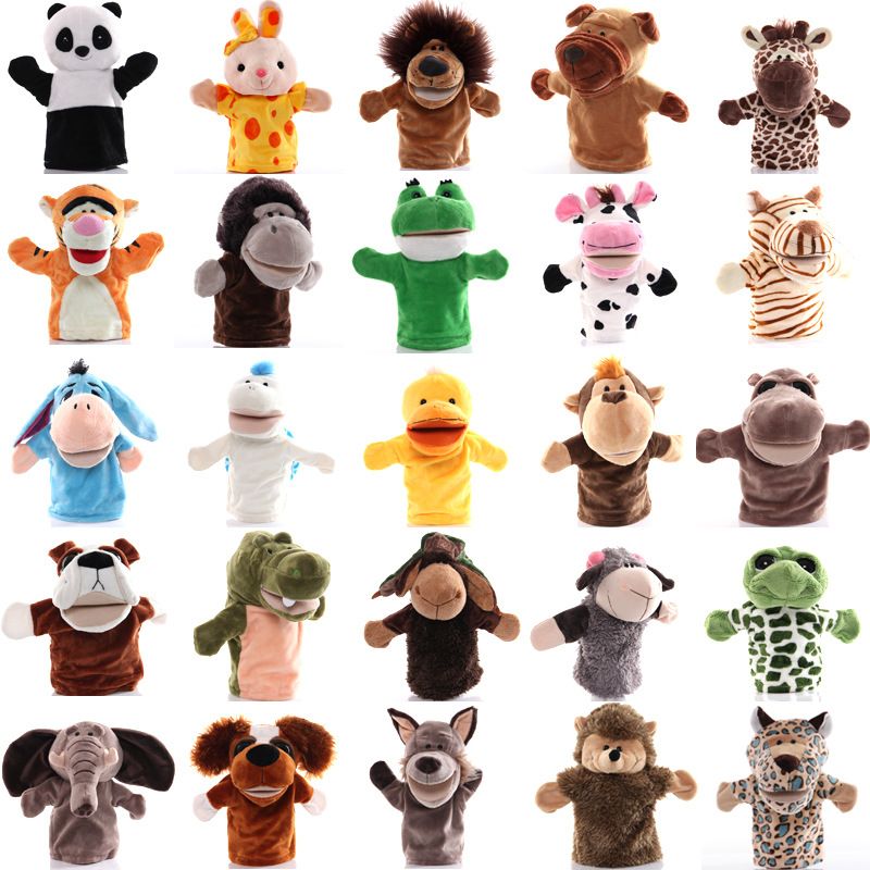 Acheter Pas Cher Animal Main Puppet Dessin Anime Peluche Peluche Jouets Bebe Educatif Animal Marionnettes Faire Semblant Raconter Une Histoire De Poupee Pour Enfants Kid Du 5 24 Fr Dhgate