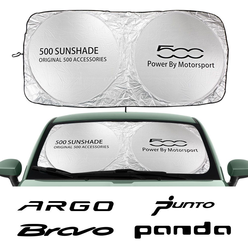Acheter Pas Cher Couverture De Pare Soleil De Pare Brise Pour Fiat 500 Argo Bravo Doblo Ducato Freemont Idee Idee Linea Panda Panda Punto Seicento Siena Accessoires Du 11 53 Fr Dhgate