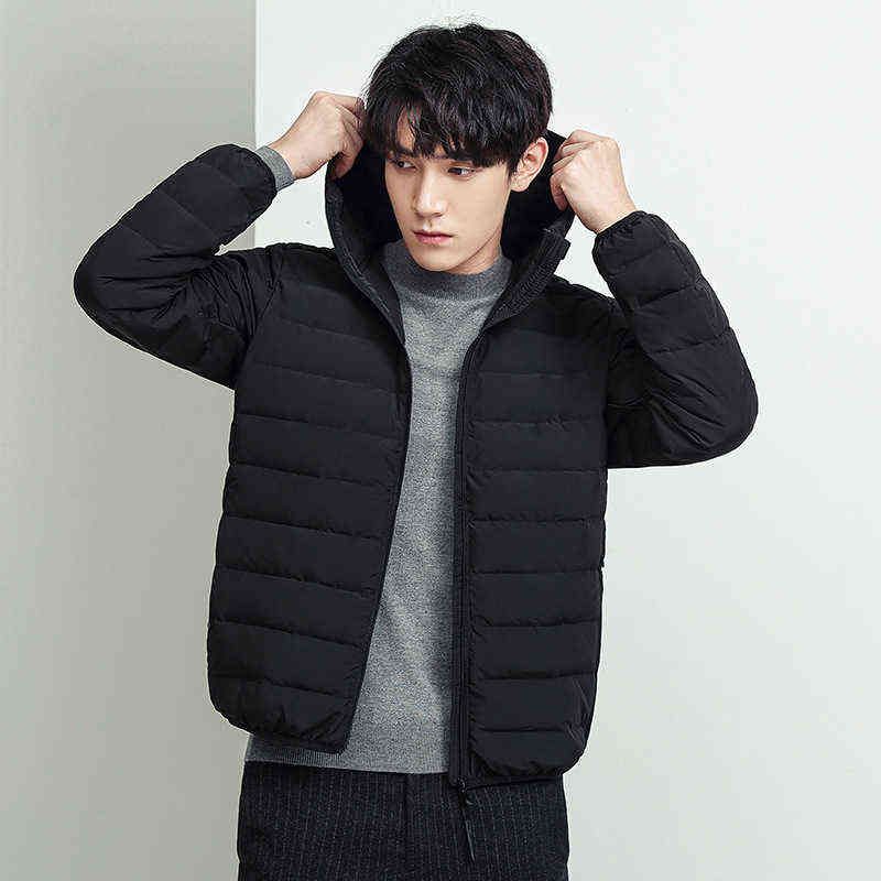 men seamless down coat