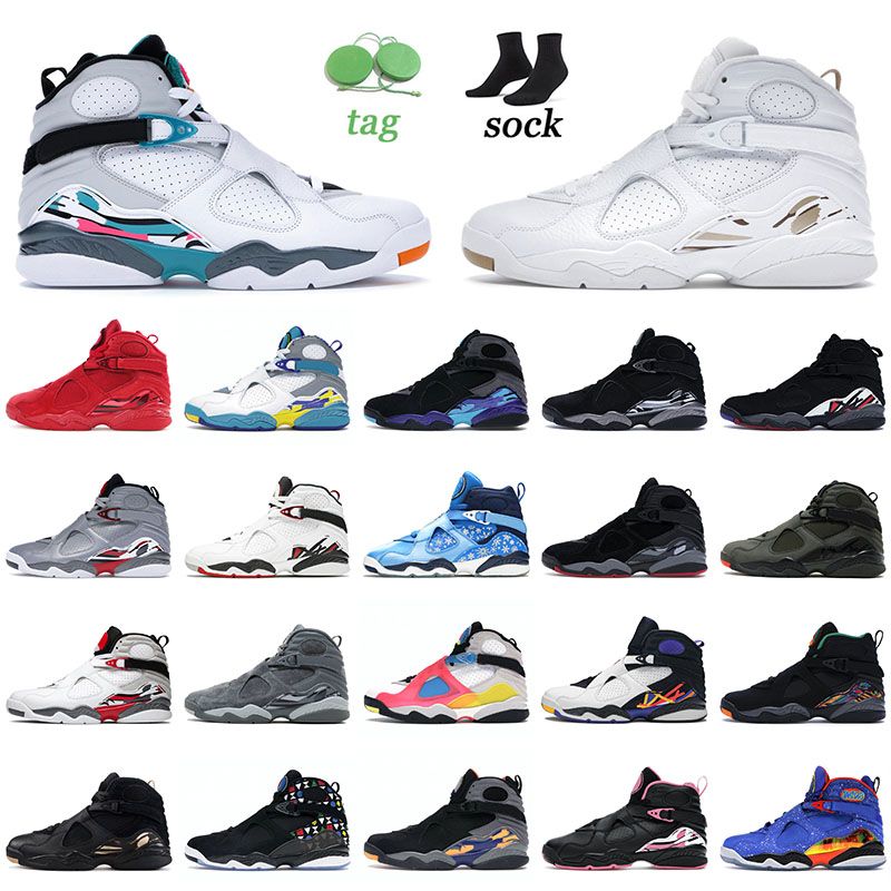 8 8s VIII Mens Jumpman Basketball Shoes 