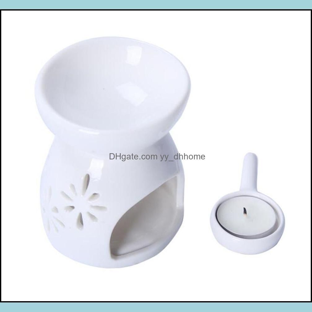 Fragrance Lamps Home Fragrances Décor & Garden Ceramic Oil Burners Wax