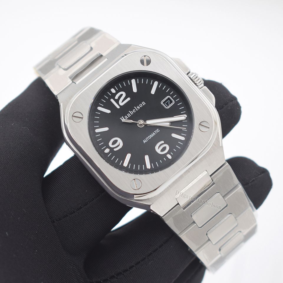 Silver Case (Black Dial)