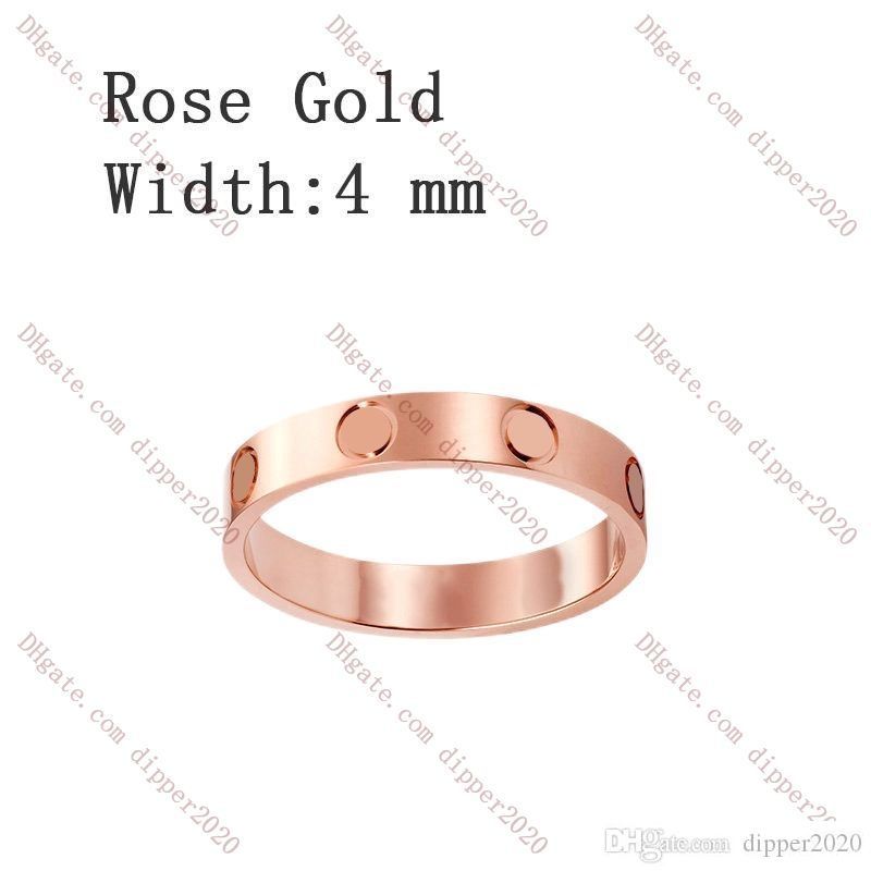 Różowe złoto (4 mm)