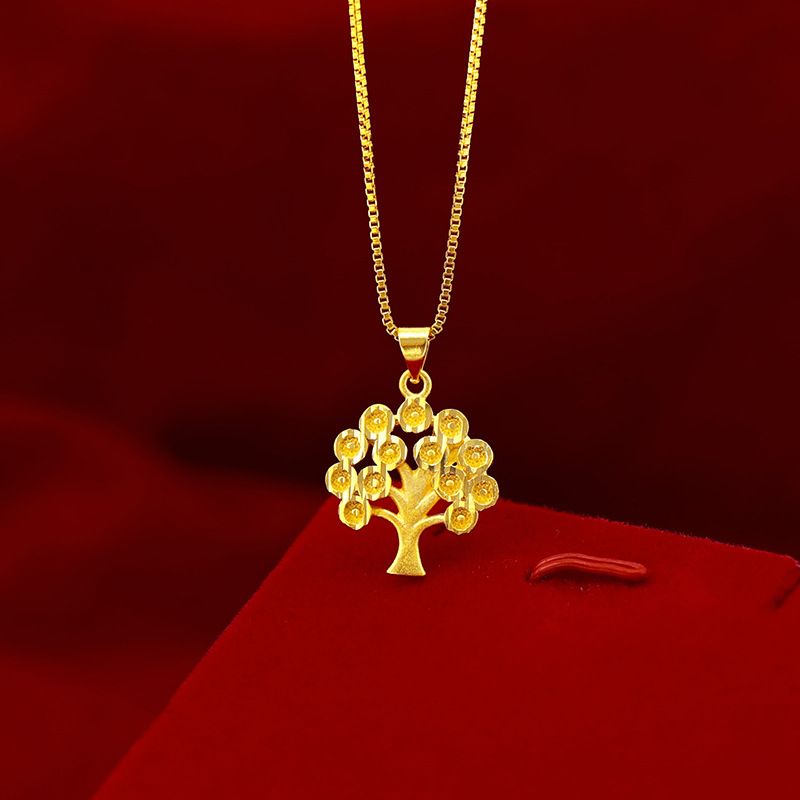 Fine Jewelry 24K Gold Money Tree 