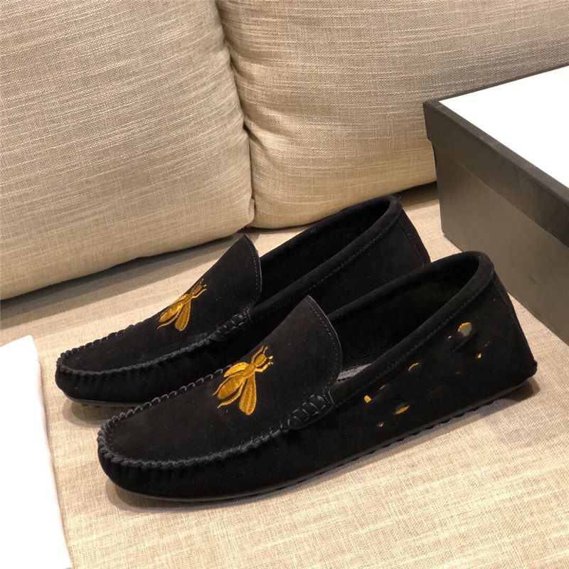 Hommes Conduite Mocassin Chaussures à talon plat en cuir Casual Fashion Slip On Chaussures Bateau Hommes Conduite Mocassin Chaussures à talon plat en cuir Casual Fashion Slip On Chaussures Bateau