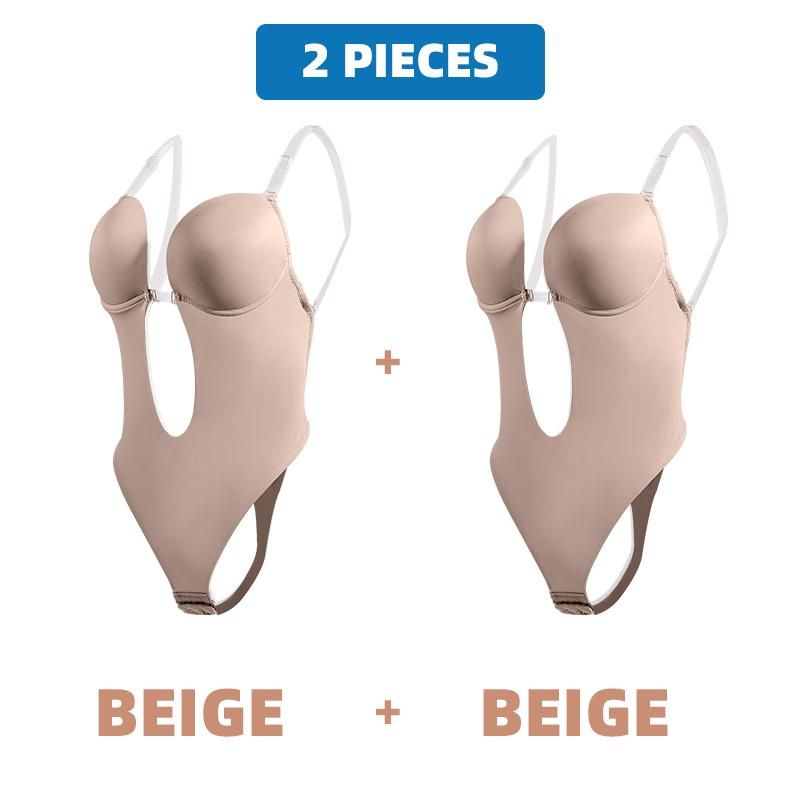 Twee stukken beige