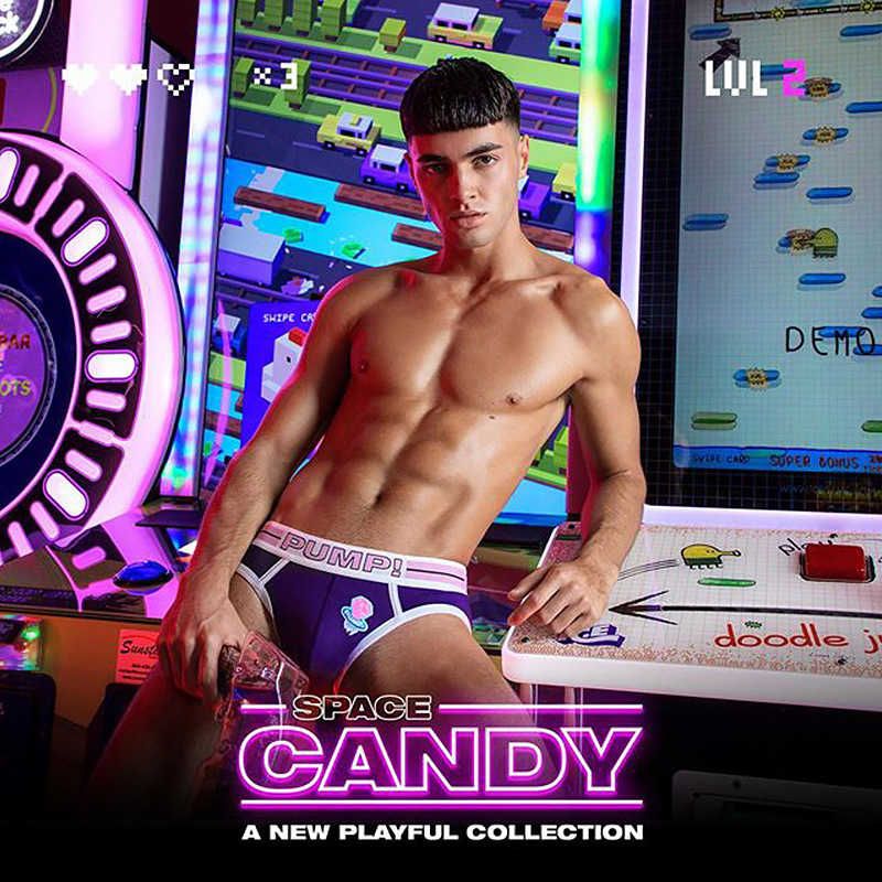 Compra Bomba Nueva Ropa Interior Hombre Sexy Cintura Baja Cintura  Calzoncillos U Bolsa Convexa Tamaño Grande PU018 Barato | Entrega Rápida Y  Calidad | Es.Dhgate