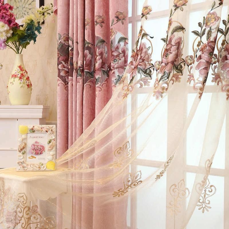 tulle curtain