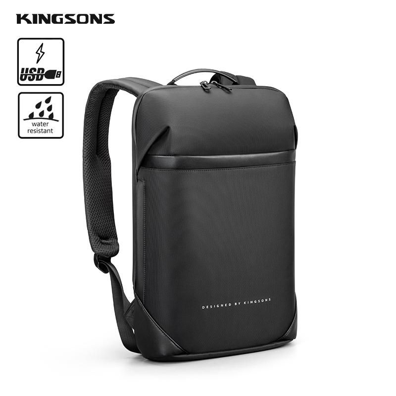 Acquistare Zaino Kingsons Slim Portatile Uomo 15.6 Pollici Lavoro Ufficio  Borsa Business Unisex Nero Ultraleggero Sottile Mochila Economico |  Consegna Veloce E Qualità | It.Dhgate