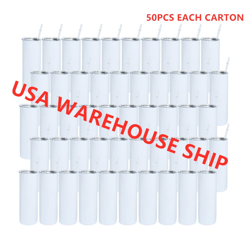 Buy Dropship Products Of USA Warehouse!!! 20oz Sublimation Blank Skinny