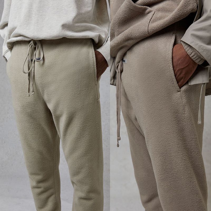 Mens Polar Fleece Sweatpants Casual 