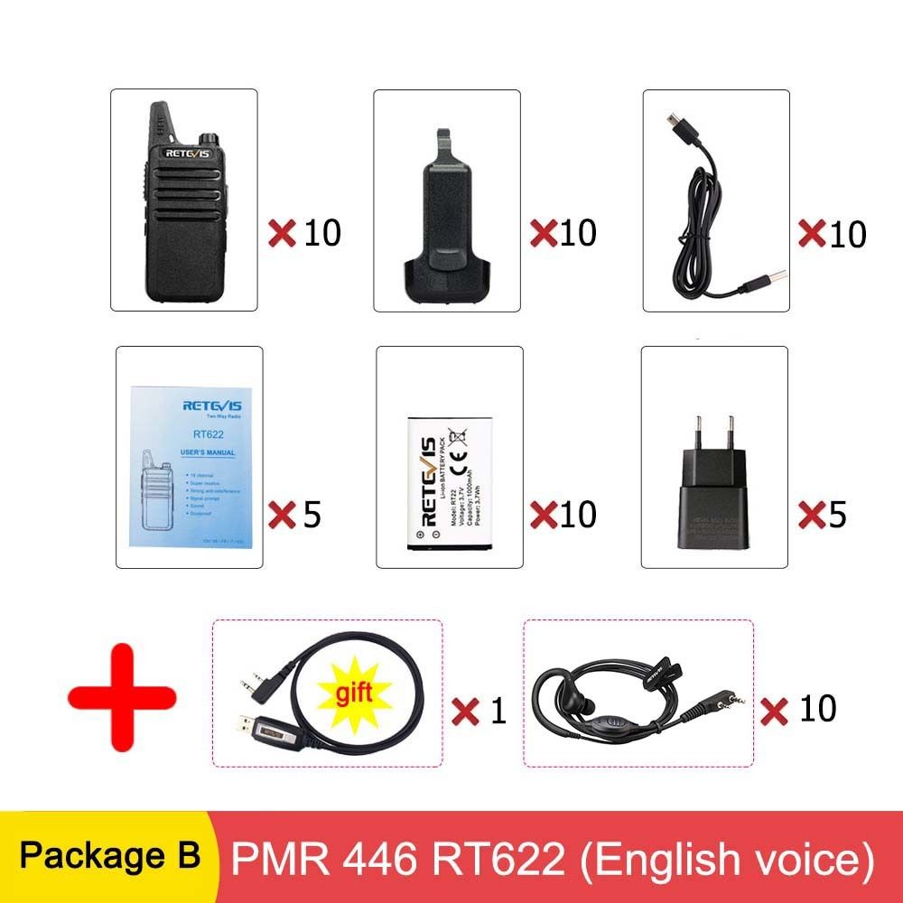 PMR 10 stks-pakket B