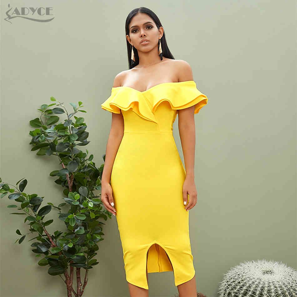 Желтое платье повязки