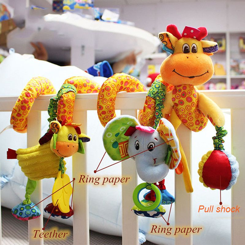 giraffe crib toys