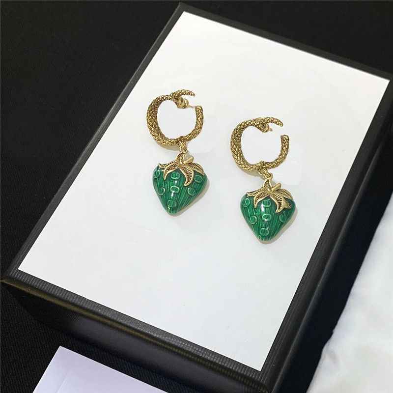 Green Earrings/Without box